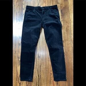 CALVIN KLEIN WOMENS VELOUR JEAN LEGGING SIZE 12 MINT